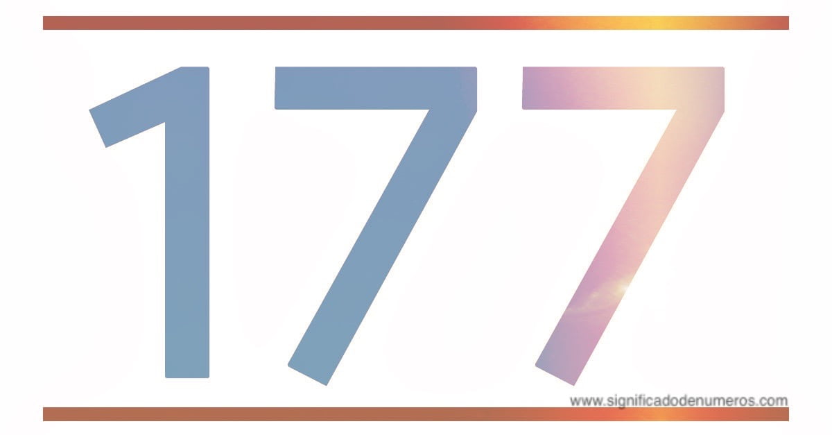 177 Letters CO OZNACZA LICZBA 177 - Znaczenie liczb