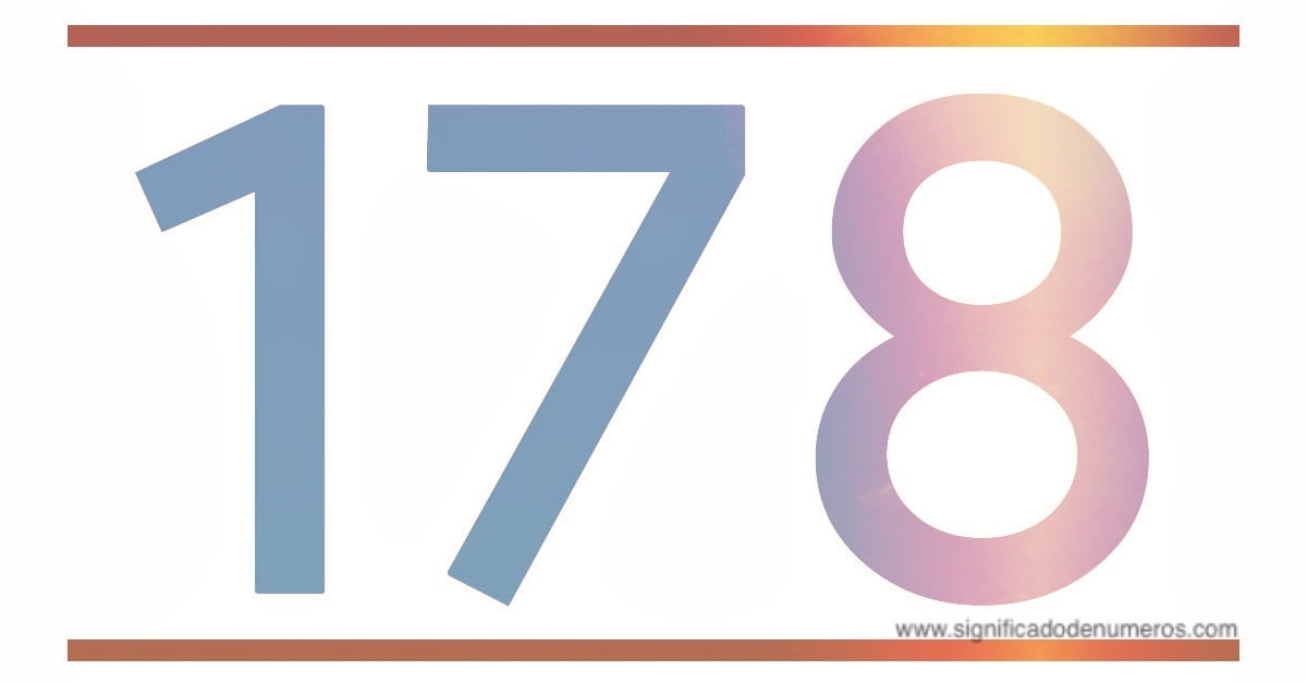 CO OZNACZA LICZBA 178 - Znaczenie liczb