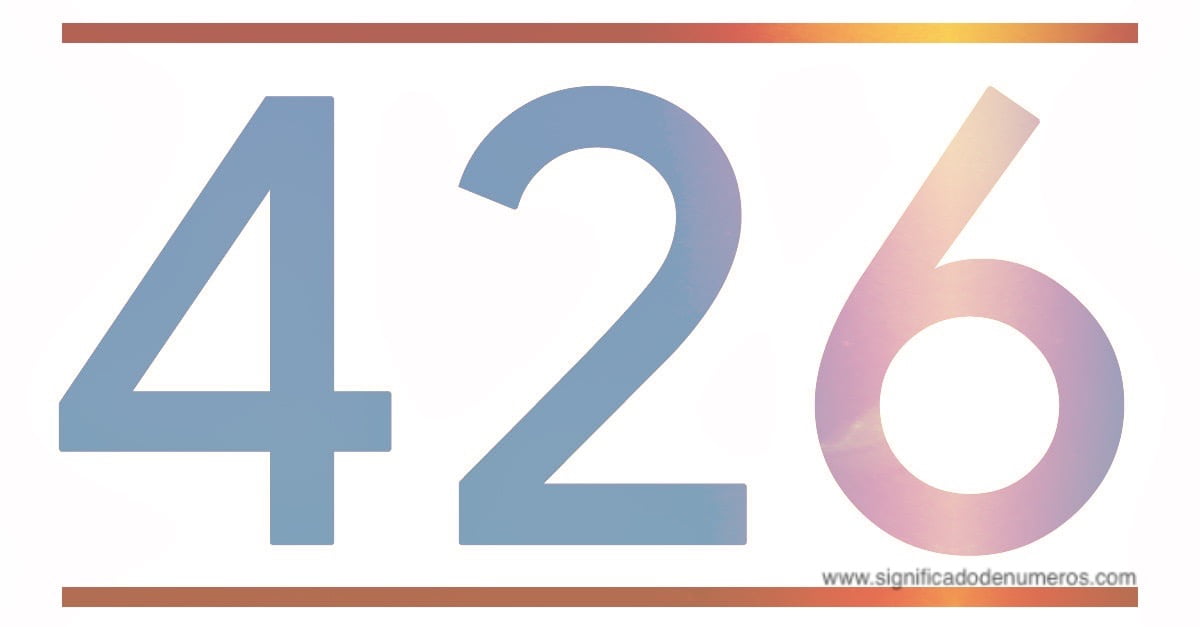 CO OZNACZA LICZBA 426 - Znaczenie liczb