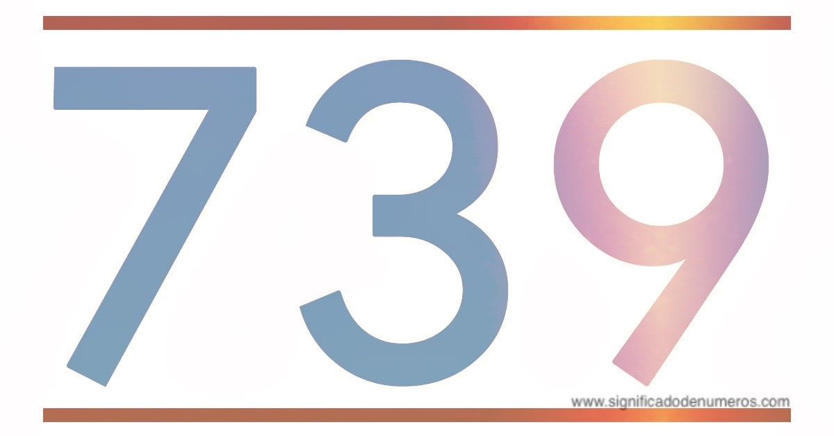 CO OZNACZA LICZBA 739 - Znaczenie liczb